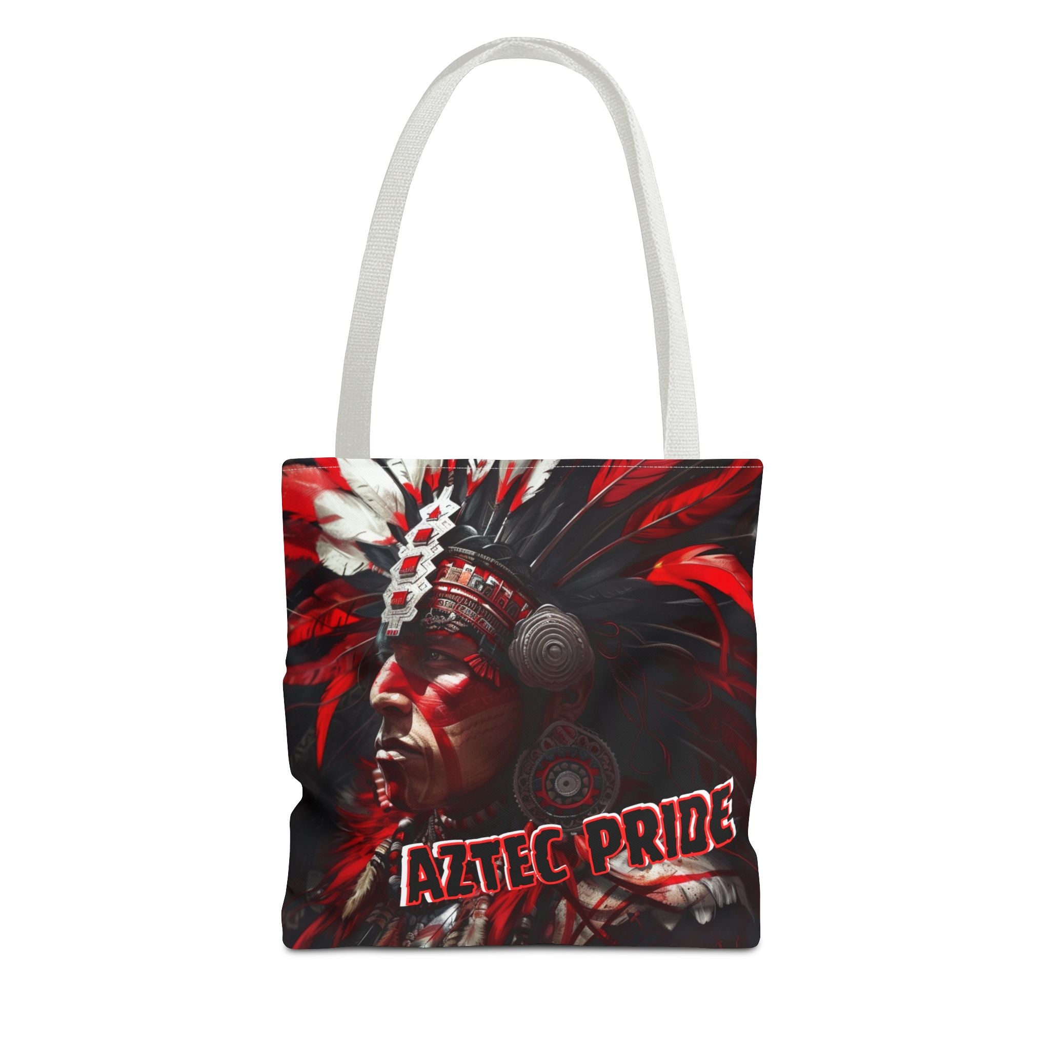 Aztec Loyal Warrior Tote Bag – Aztec-Inspired Reusable Shopping Bag | GringoArte
