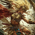 Aztec Iron Queen – Digital Art Print Pack