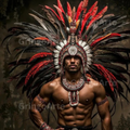 Aztec Warrior Eagle – Digital Art Print Pack